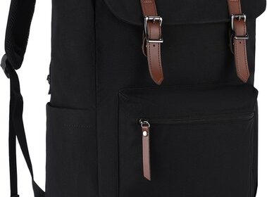 VASCHY Rucksack Dame Herren, Reiserucksack Wasserbeständig