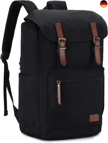 VASCHY Rucksack Dame Herren, Reiserucksack Wasserbeständig