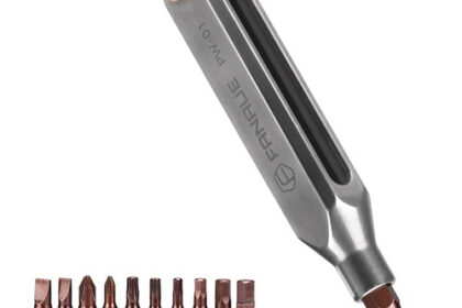 FANAUE Titan EDC Mini-Präzisions-Taschenschraubendreher-Set, 10-In-1-Multitool-S