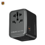 MOMAX Universaladapter 70W GaN Reisestecker 6-in-1