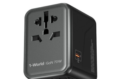 MOMAX Universaladapter 70W GaN Reisestecker 6-in-1
