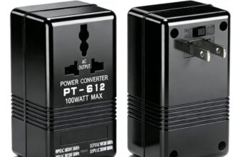 Spannungswandler Reiseadapter, 100W 110V/120V Bis 220V/240V