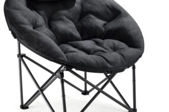 Luxus Moonchair XXL Campingstuhl Faltbar 150KG