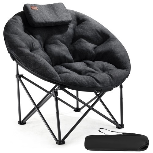 Luxus Moonchair XXL Campingstuhl Faltbar 150KG