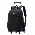 Schulrucksack Jungen mit Rollen, Abnehmbare Trolley