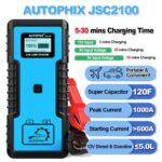 Auto Starthilfe 120F Jump Starter Ladegerät