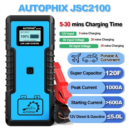 Auto Starthilfe 120F Jump Starter Ladegerät