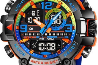Armbanduhr Herren Groß Sportlich Digitaluhr Wasserdichte