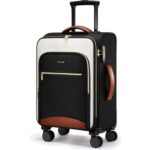 LOVEVOOK Handgepäck Koffer Trolley Rucksack 45L
