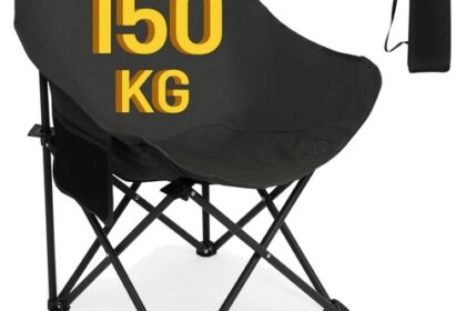 Campingstuhl Klappbar 150kg Belastbar Leicht Outdoor