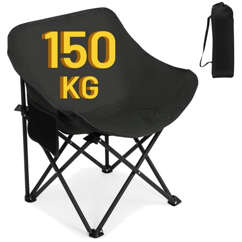 Campingstuhl Klappbar 150kg Belastbar Leicht Outdoor