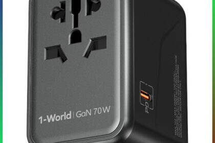 MOMAX Reisestecker Adapter 70W 6-in-1 mit