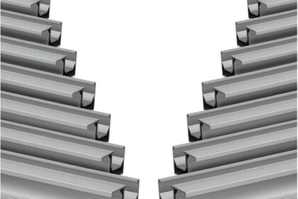 Solarpanel PV-Profil Befestigungsschiene Flachdach Halterung Montageschiene