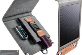 BigBlue 14W Solarladegerät Tragbar USB 5V2,4A