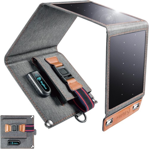 BigBlue 14W Solarladegerät Tragbar USB 5V2,4A