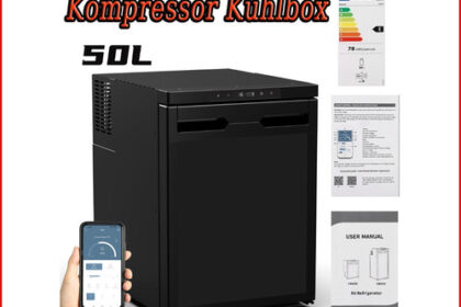 50L Kompressor Kühlbox mit 2 Kammern