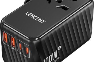 Reiseadapter 100W Universal Steckdosenadapter USB C
