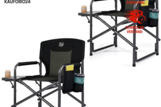 Faltbarer Campingstuhl 2er Set ultraleicht 3,3kg