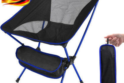 Campingstuhl faltbar ultraleicht Tragbar für Outdoor,