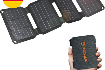 Flexsolar 10W Tragbares Solarpanel USB-A, IP67