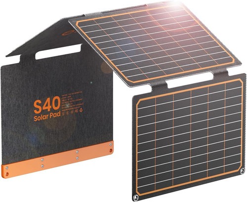 Flexsolar 40W Faltbares Solarpanel, Tragbares Solarladegerät