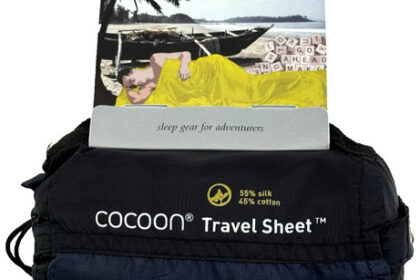 Cocoon TravelSheet Reiseschlafsack 220x90cm Seide-Baumwolle Innen