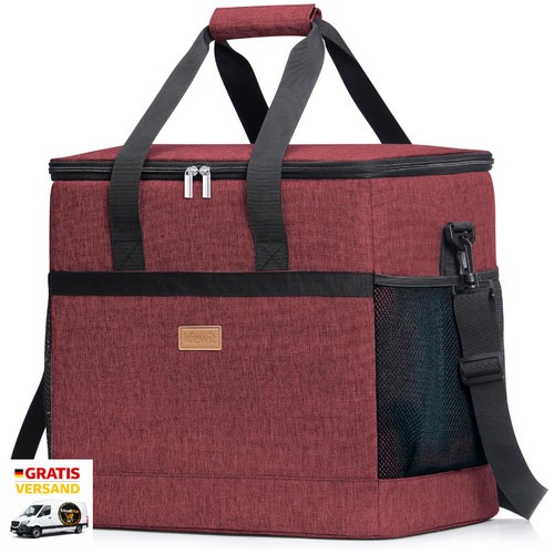 Kühltasche 40L 60 Dosen Faltbar Groß