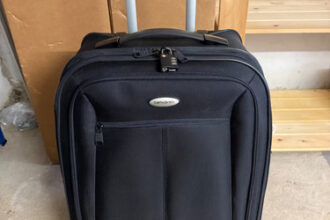 SAMSONITE Trolley 70cm hoch schwarz Reisekoffer