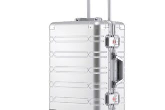 All Aluminum Carry On Suitcase, 100%