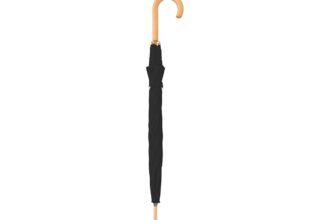 doppler Regenschirm "Nature Long AC" schwarz