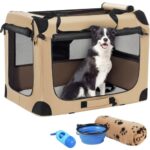Hundebox Travelbox faltbar große Hundebox Reisetasche