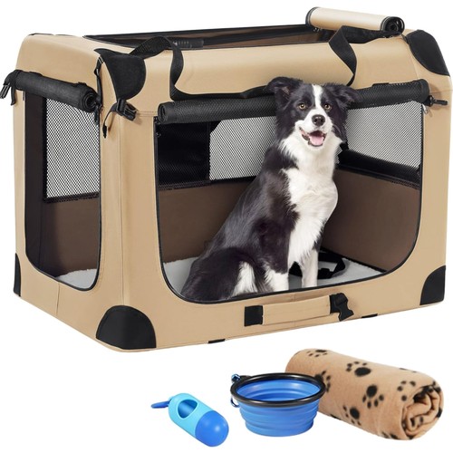 Hundebox Travelbox faltbar große Hundebox Reisetasche