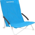 SONGMICS Strandstuhl, Klappbarer Campingstuhl, Klappstuhl Mit