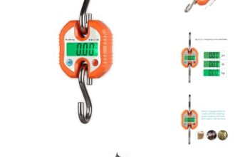 WeiHeng Digitale Gepäckwaage Kofferwaage Tragbar 150kg