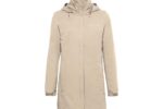 VAUDE Damen-Regen-Parka "Escape" mit separatem Kragen, linen, Gr. 36