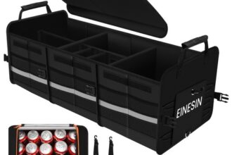 Einesin Extra Großer 88L Kofferraum Organizer
