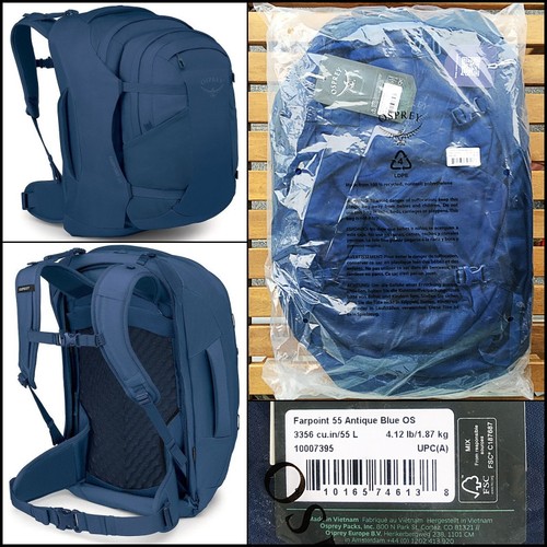 Osprey Farpoint 55 Antique Blue