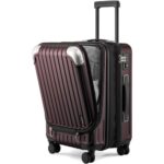 Koffer Trolley Hartschale Reisekoffer Handgepäck TSA