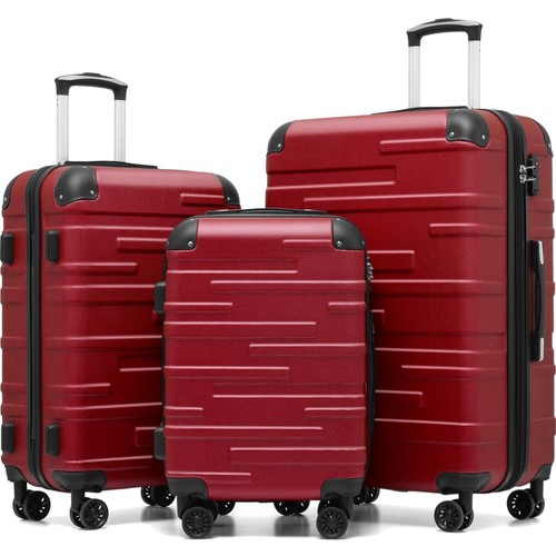 Reisekoffer Hartschale Trolley Spinner Koffer Expandabel