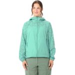 VAUDE Damen Windjacke "Neyland II" mit weitenregulierbarer Kapuze, sage, Gr. 40