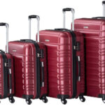 Juskys® Hartschale Kofferset Reisekoffer 4 Teilig