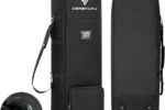 DAREKUKU Golf-Reisetasche mit Rollen, 900D Oxford-Gewebe,