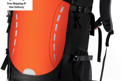 Wanderrucksack 50L HOMIEE Trekkingrucksack Reiserucksack Regen