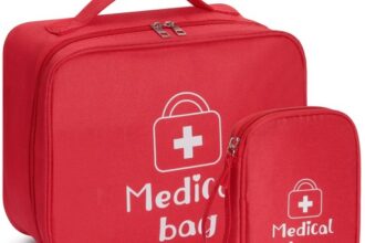 Medikamententasche, 2 Stück Reiseapotheke Tasche Wasserdicht,