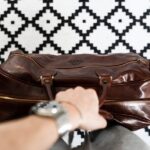 Damen-Reisetasche mit großer Öffnung, Weekender-Design, wasserabweisend für Handgepäck.