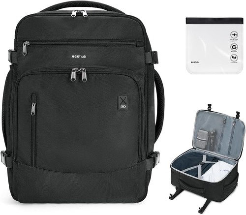 ECOHUB Rucksack Easyjet Handgepäck 45x36x20, Reiserucksack