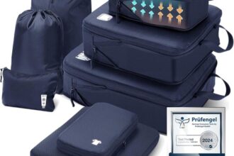 Packing Cubes Compression 8er Set Reisegepäck-Organizer