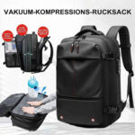60L Vakuum Reiserucksack TSA Schloss Handgepäck