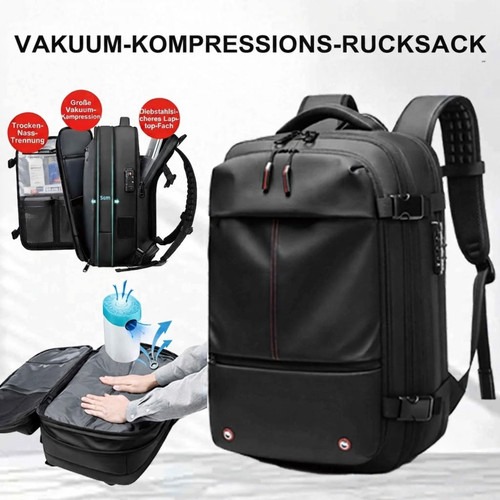 60L Vakuum Reiserucksack TSA Schloss Handgepäck