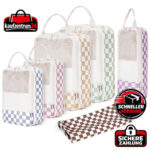 Koffer Organizer Set 6 Teilig, Packwürfel